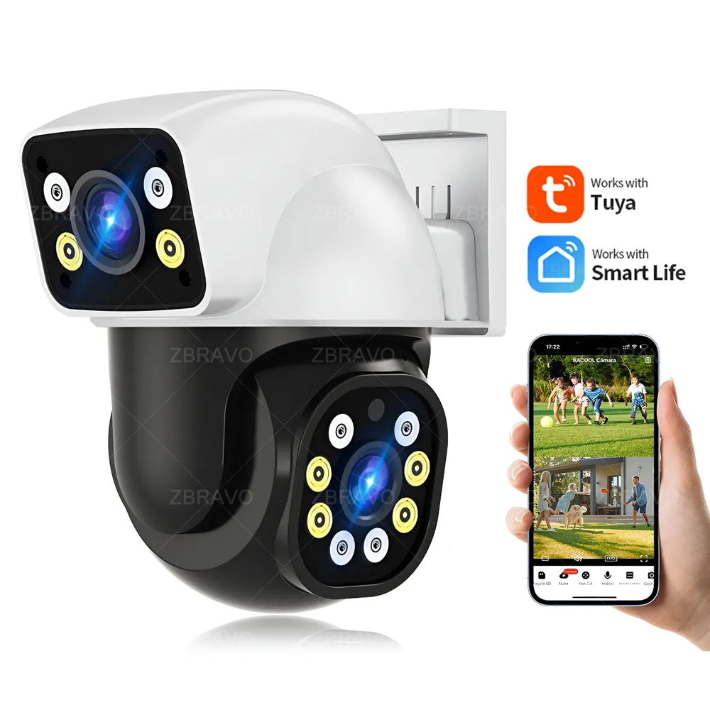 Home Security Network - Smartlife 8MP WiFi Tuya Outdoor Camera