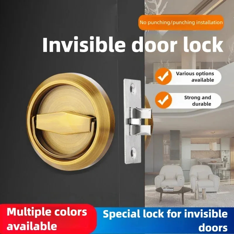 Home Security Ring - Heavy Duty Stainless Steel Hidden Door