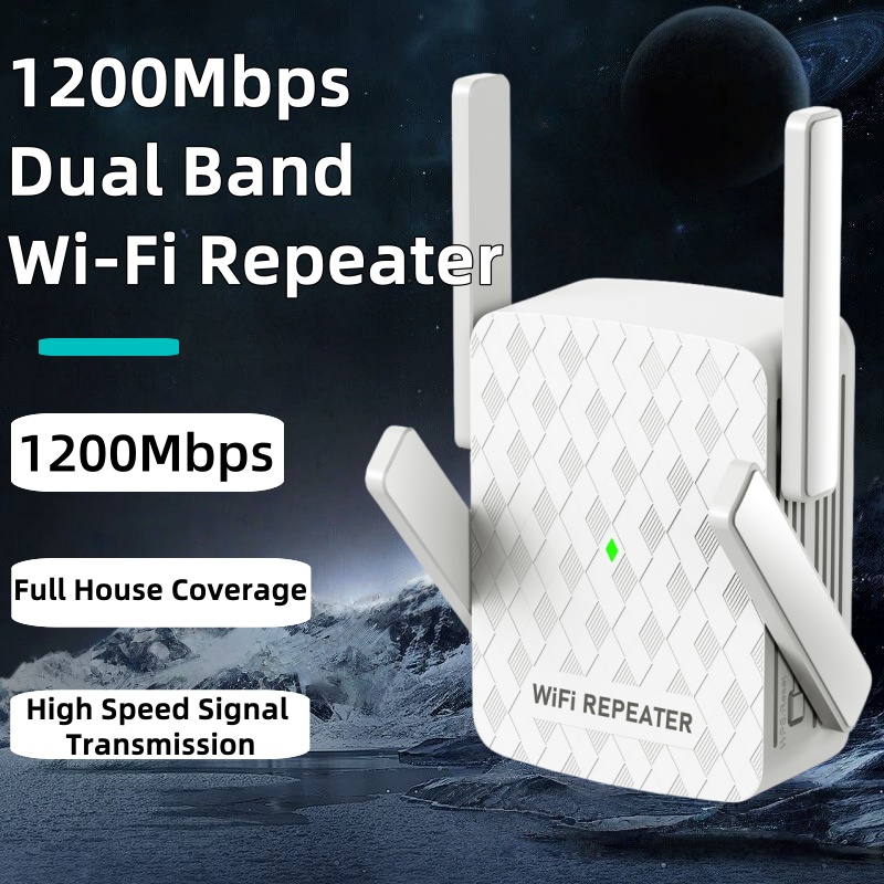 Home Security Network - 1200Mbps Wireless Wifi Extender Wifi Repeater/Router