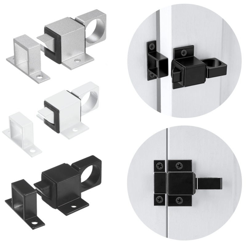 Home Security Ring - Aluminum Alloy Automatic Door Bolt Latch