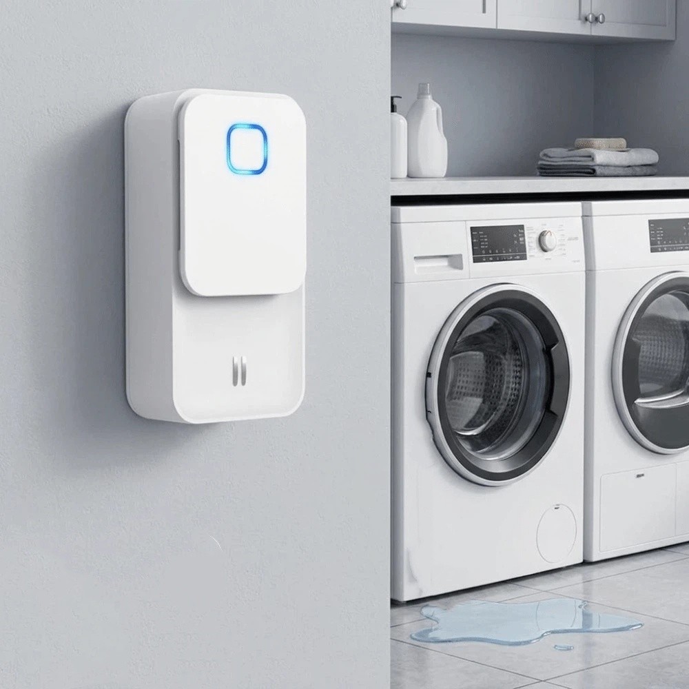 Home Security Network - WiFi-Connected WiFi Water Immersion Sensor Dual-Surface