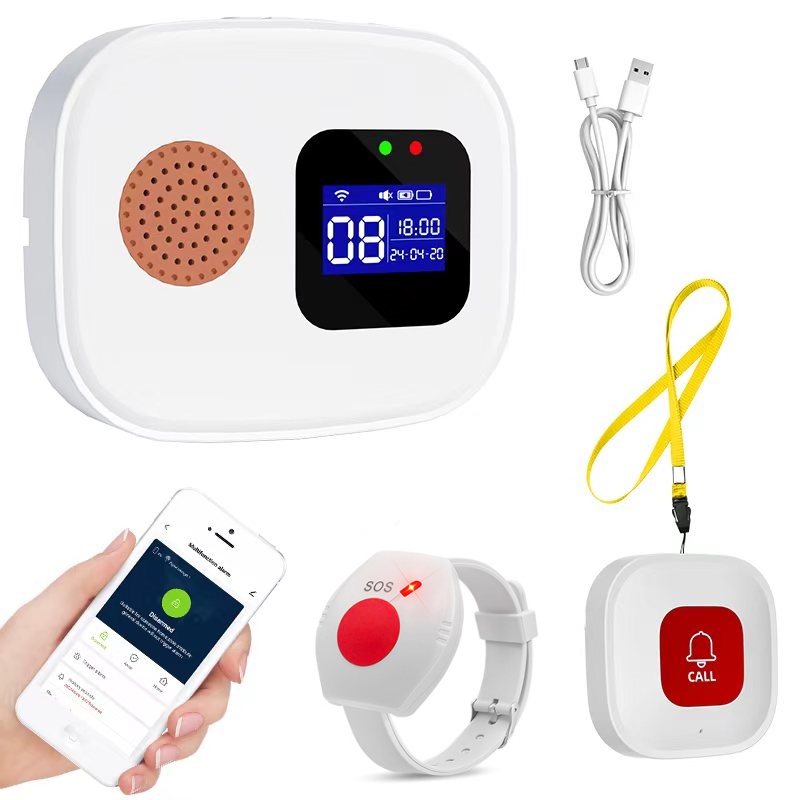 Home Security Network - Emergency Call Button for Seniors, Tuya