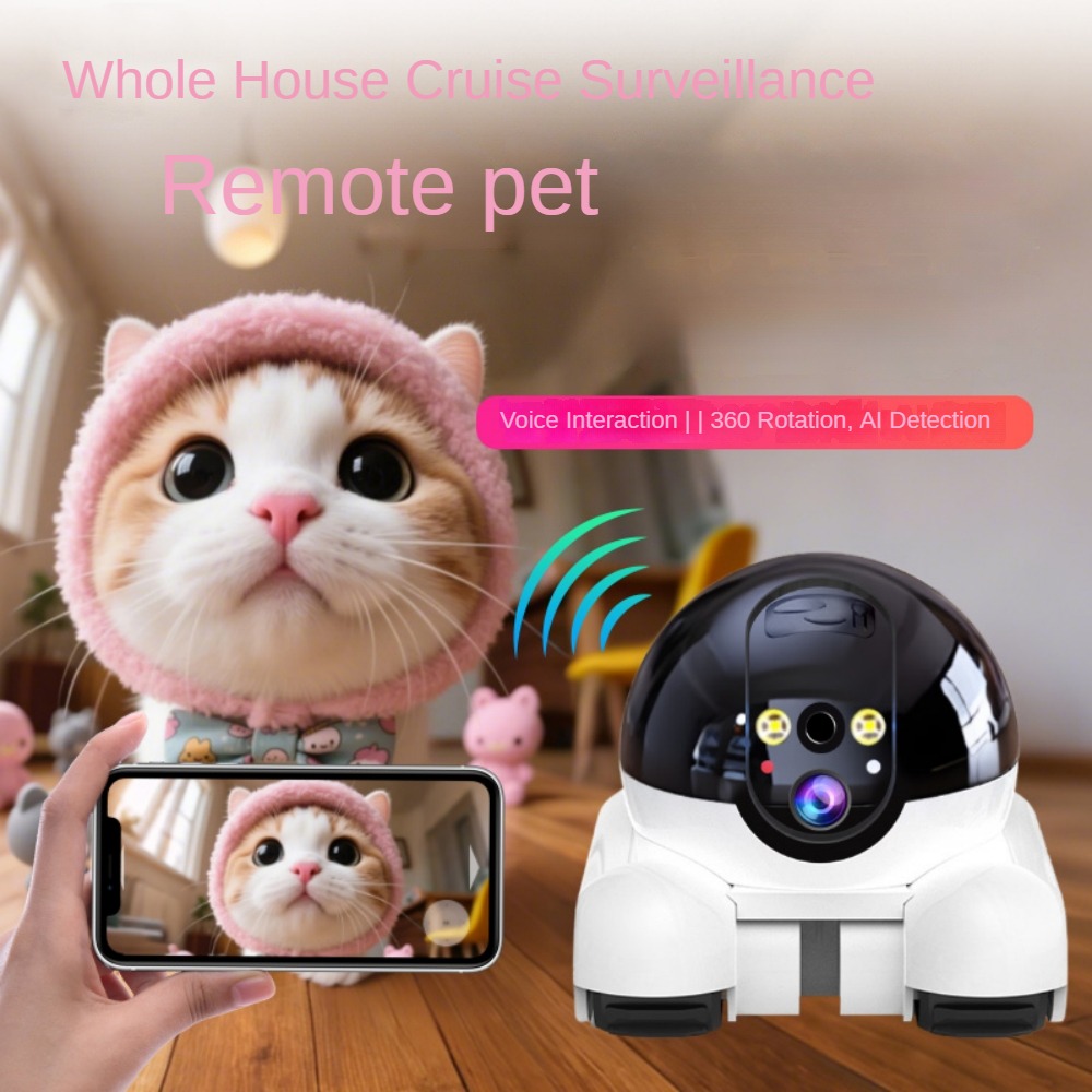 Home Security Robots - New 1080P HD WIFI Camera PTZ