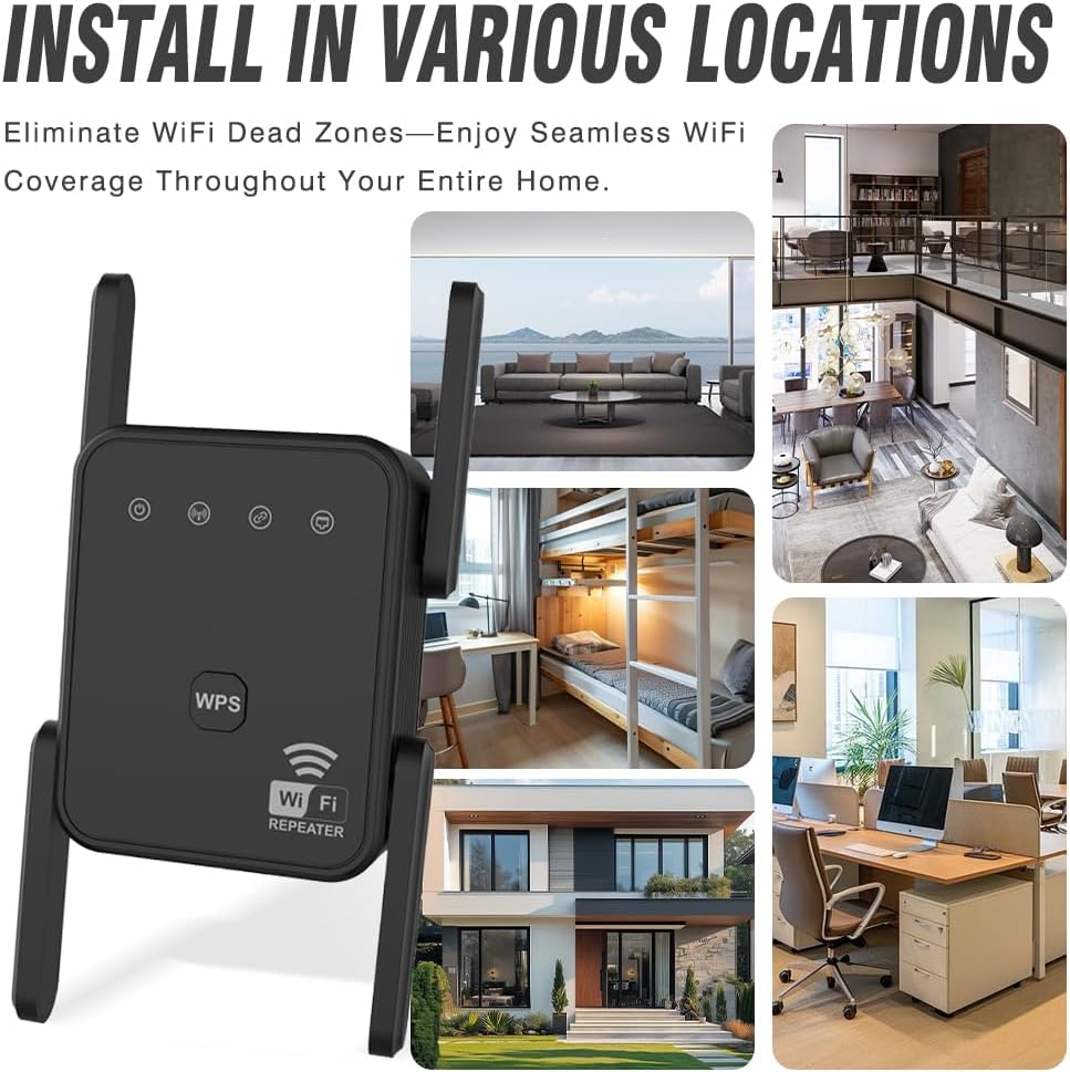 2026 New WiFi Repeater 300Mbps - Home Security Network review and price