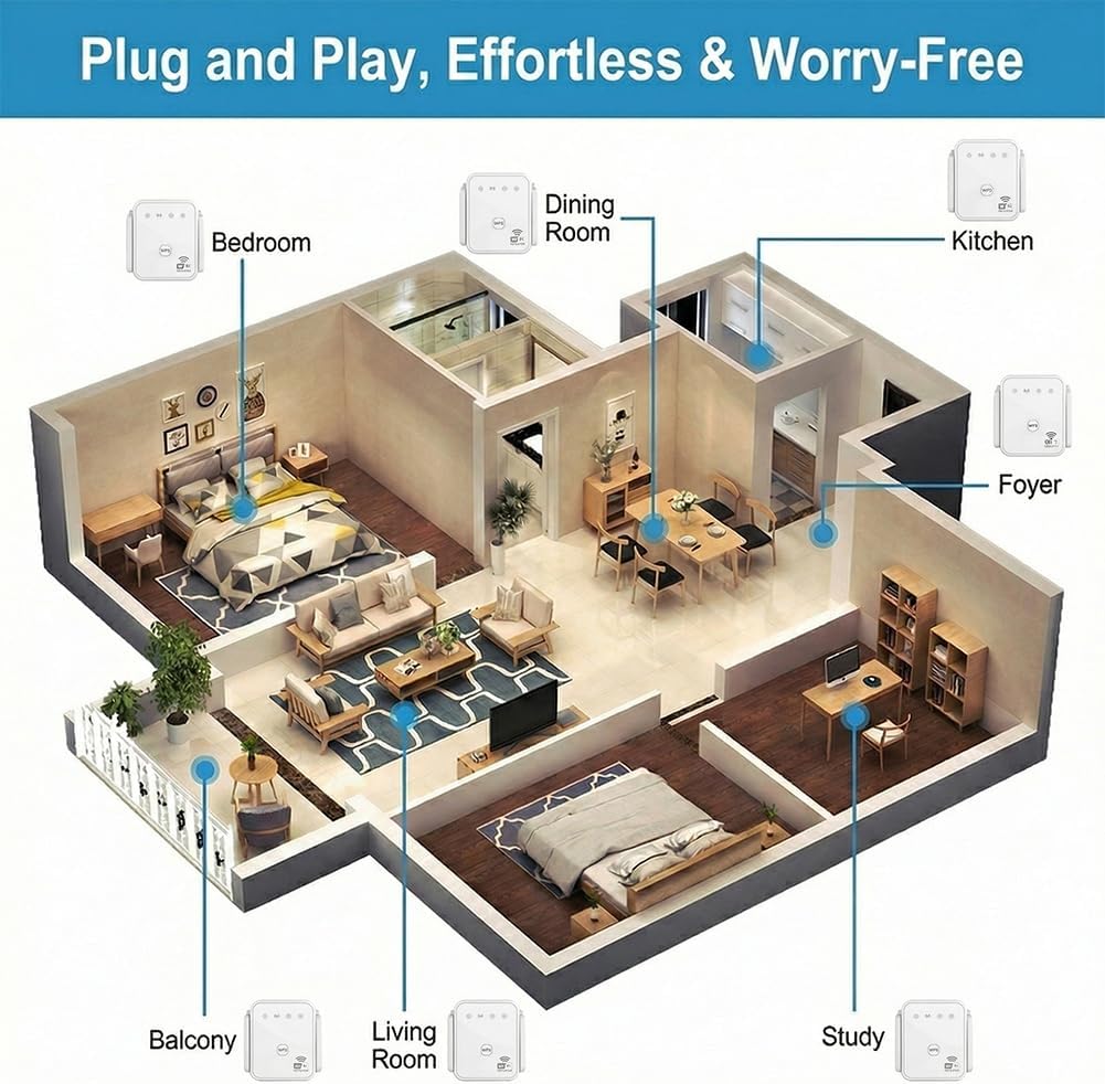 2026 New WiFi Repeater 300Mbps - Home Security Network review and price
