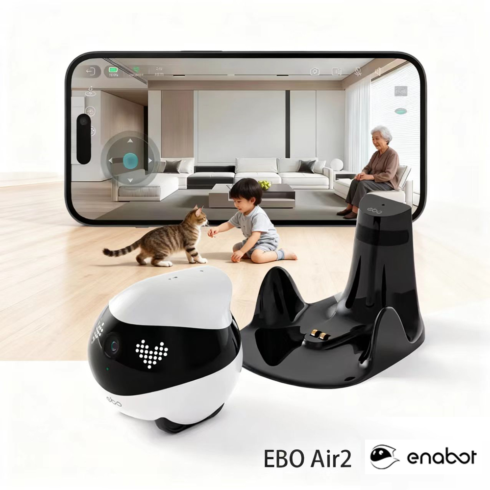 Enabot EBO AIR 2 Companion Rob - Home Security Robots review and price