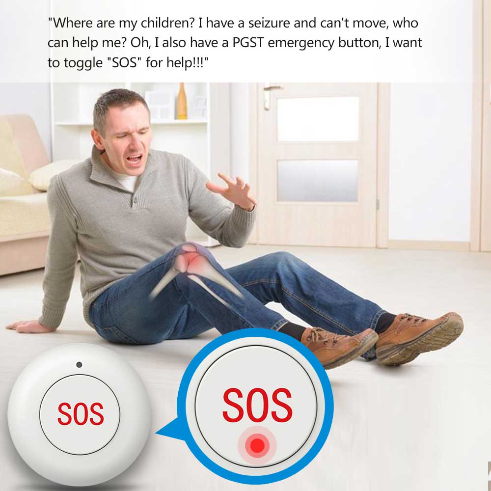 Wireless SOS Button Smart Home - Home Security Company review and price