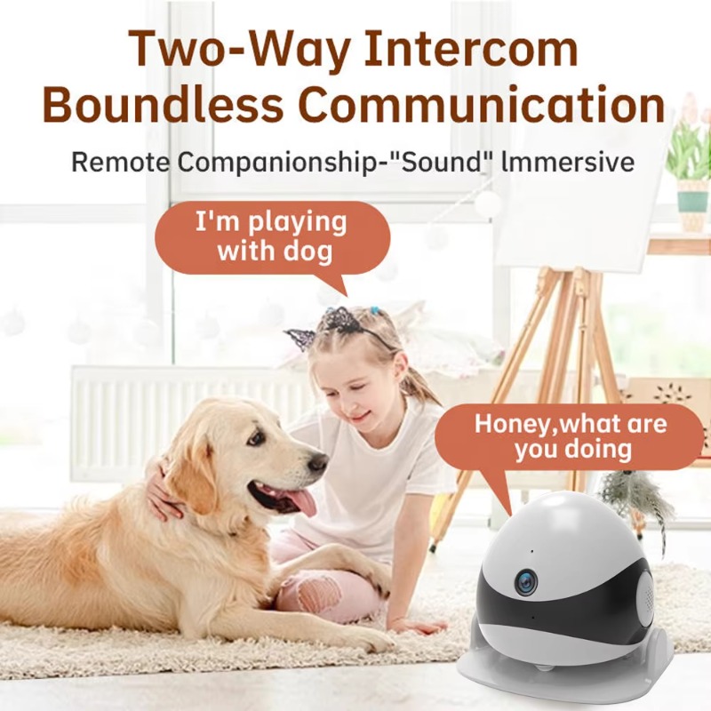 Wireless 2K HD Mobile Pet Comp - Home Security Robots review and price