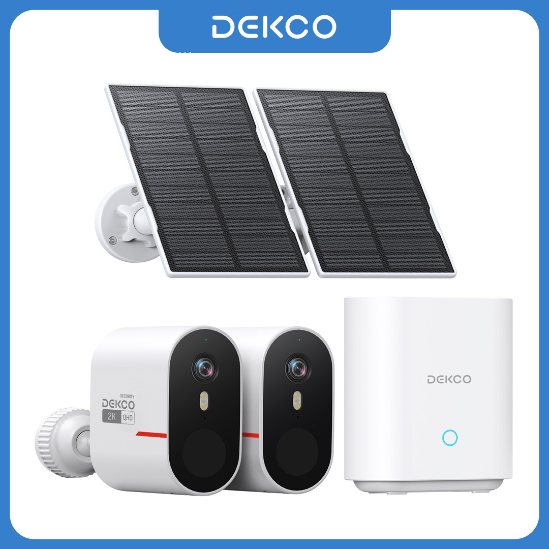 Dekco 3MP WiFi Solar Camera Sy - Home Security Network review and price