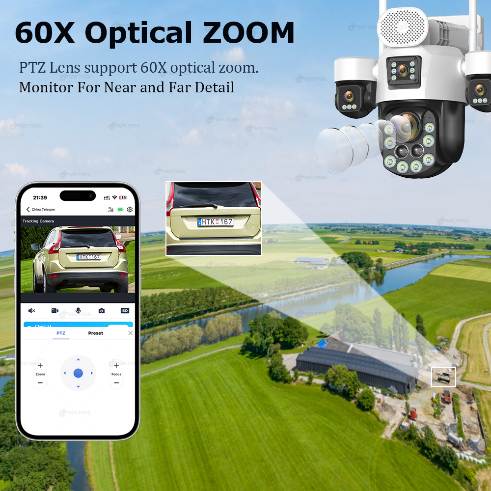 AOV Four Lens Outdoor Surveill - Home Security Company review and price