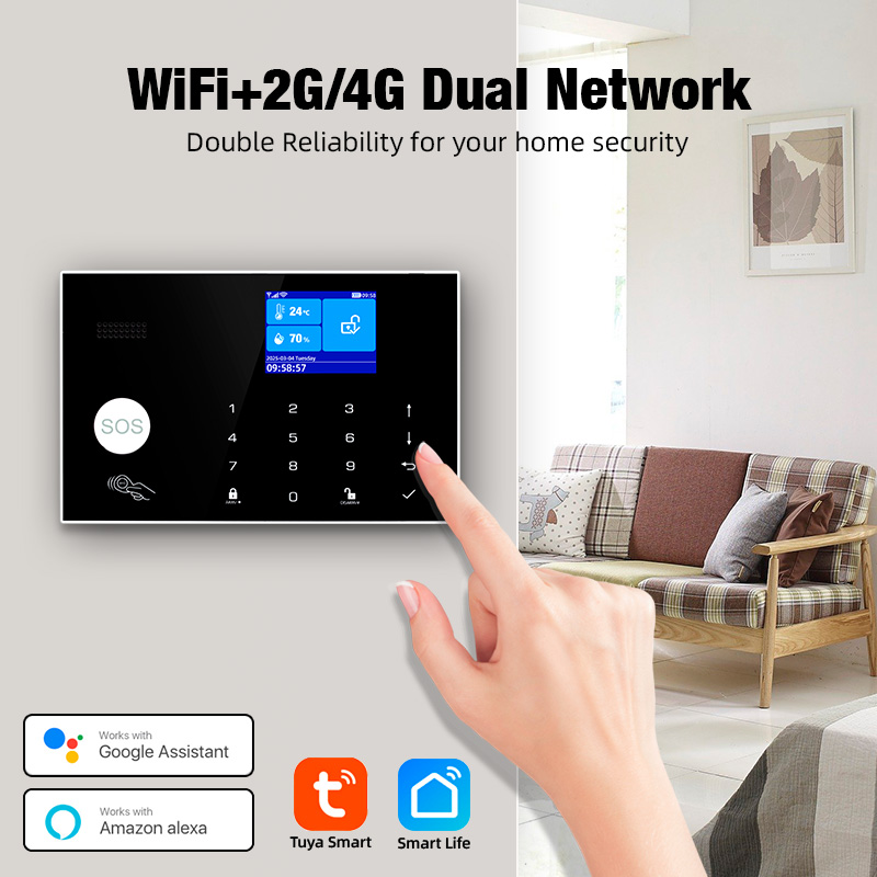 KERUI 4G Alarm with Doorbell R - Home Security Ring review and price
