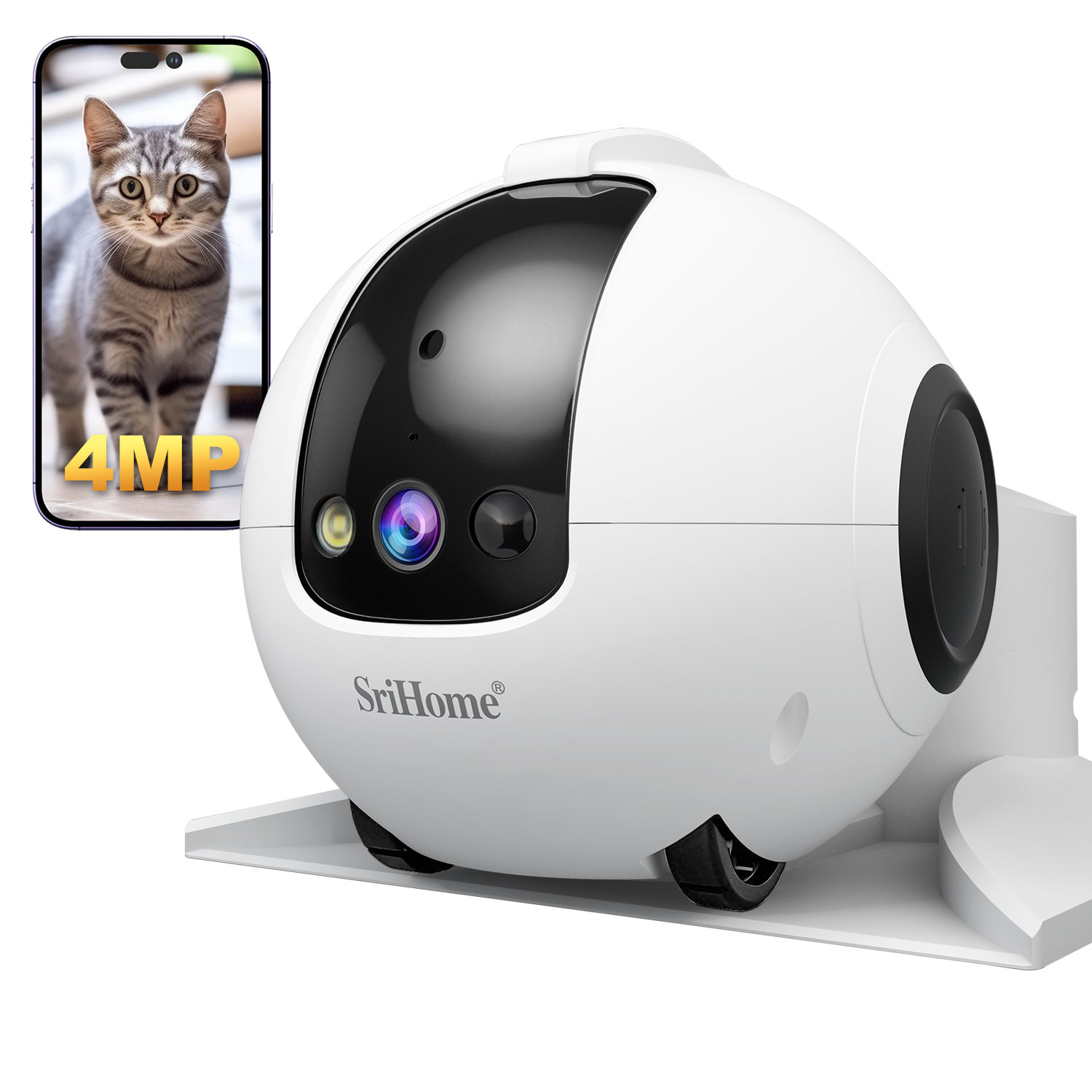 4MP Srihome APP Mobile Guard R - Home Security Robots review and price