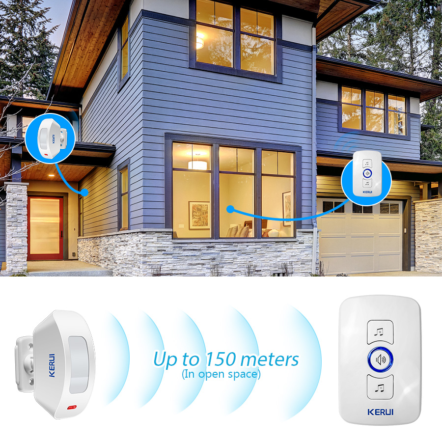 KERUI Wireless Doorbell Home S - Home Security Ring review and price