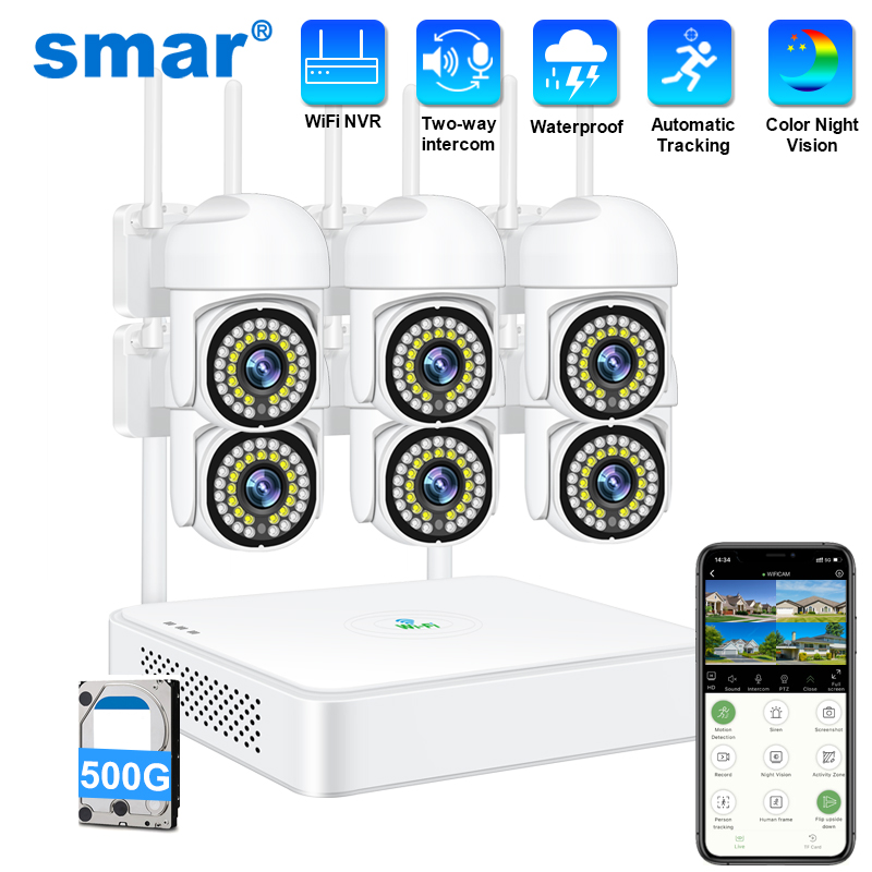 Smar 3MP Wireless CCTV Securit - Home Security Network review and price