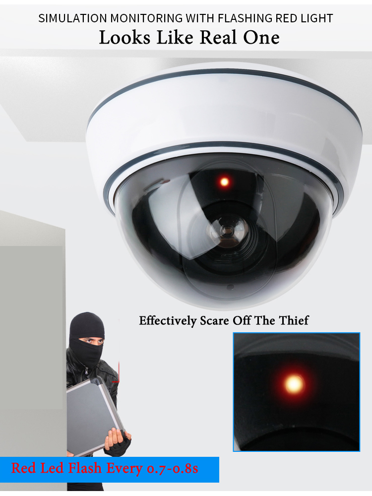 Creative Black/White Fake Dome - Home Security Company review and price